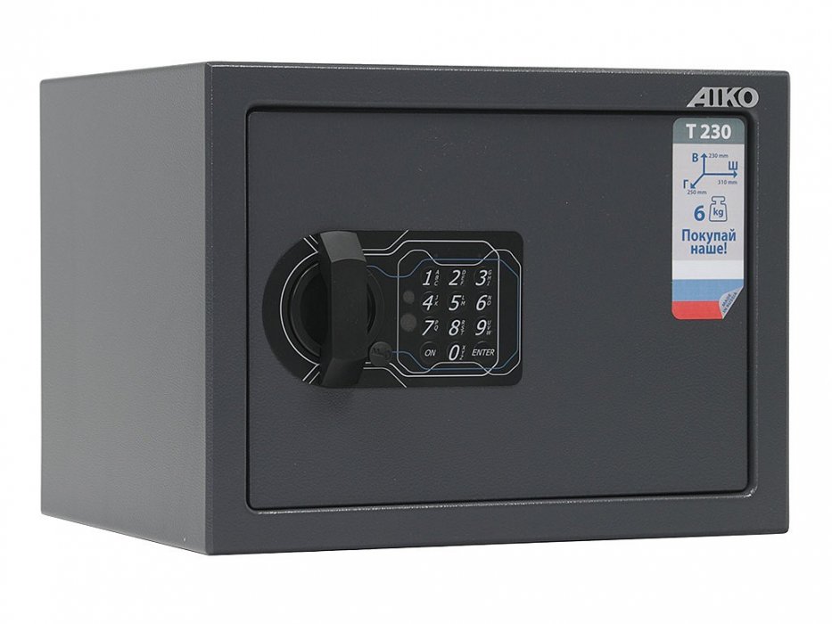 Металлический сейф для офиса AIKO Т 230 EL - вид 2