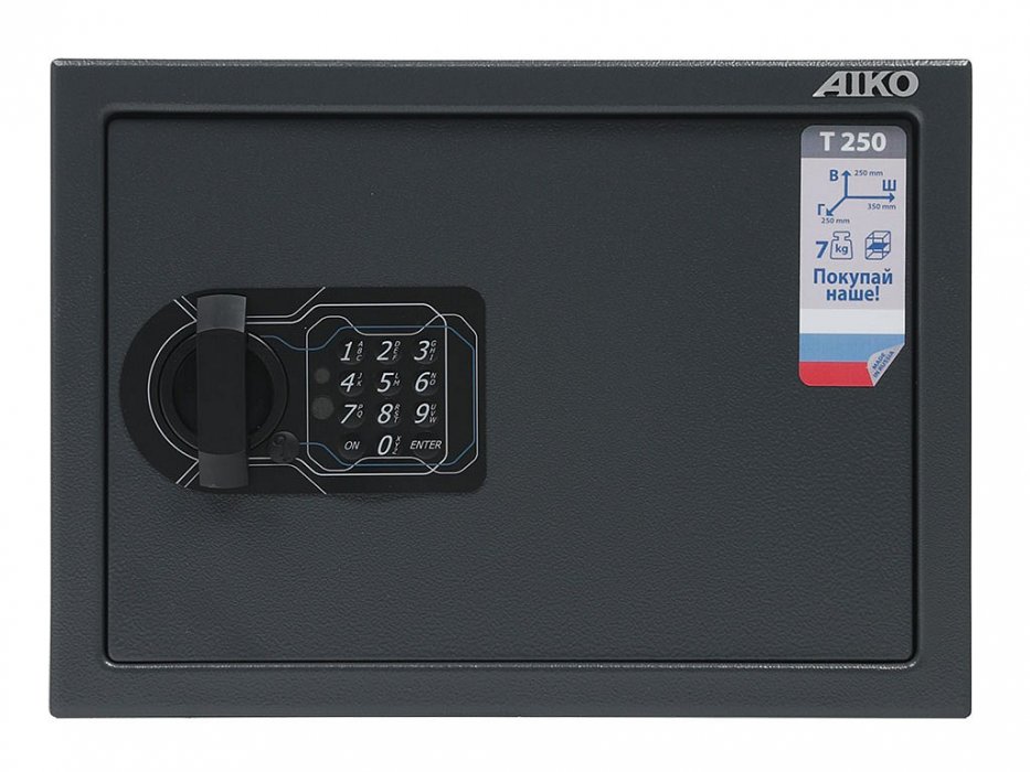 Офисный сейф AIKO Т 250 EL - вид 2